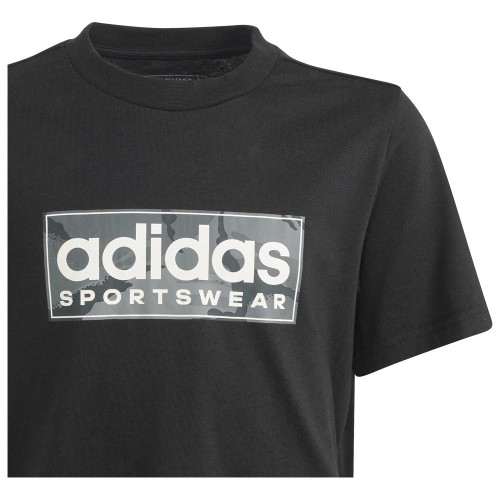 Adidas Παιδική κοντομάνικη μπλούζα B Camo Linear Tee